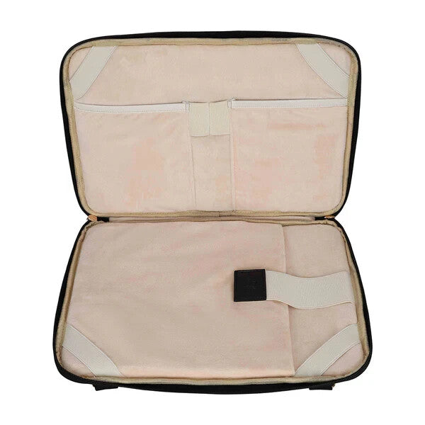 Sandy Lisa SLLJA-WIBK-15 14" LaJolla WorkInSleeve Notebook Bag w Pad Strap Black