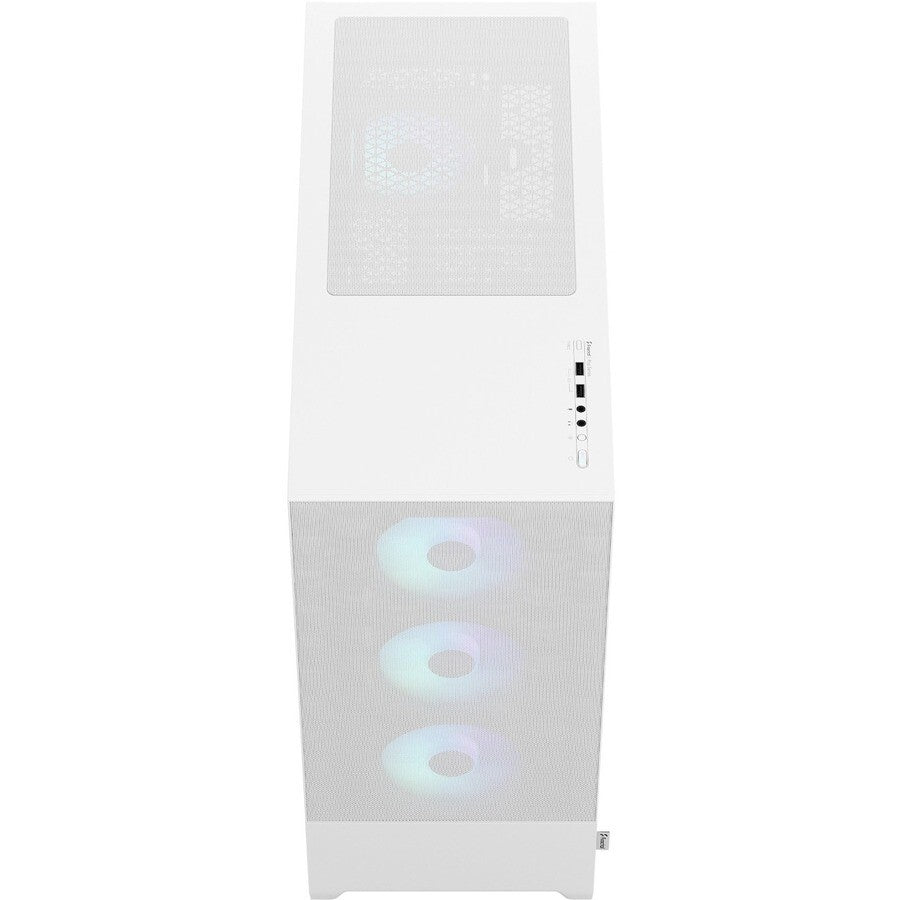 Fractal Design FD-C-POR1X-01 Pop XL Air RGB Computer Tower Case White Temp Glass