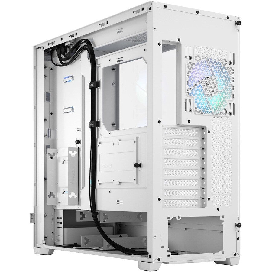 Fractal Design FD-C-POR1X-01 Pop XL Air RGB Computer Tower Case White Temp Glass
