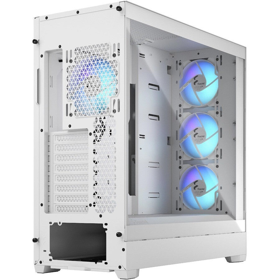 Fractal Design FD-C-POR1X-01 Pop XL Air RGB Computer Tower Case White Temp Glass