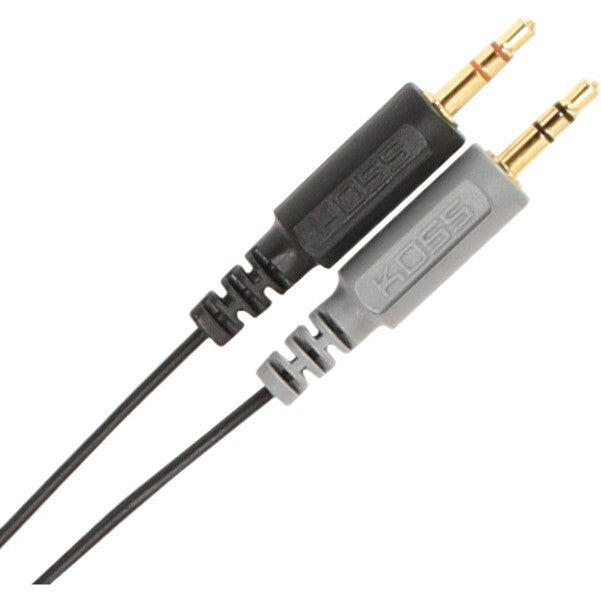 KOSS 194811 CS100 8Ft Gaming Stereo Over Head Headset Boom Mic 3.5mm Gray Black