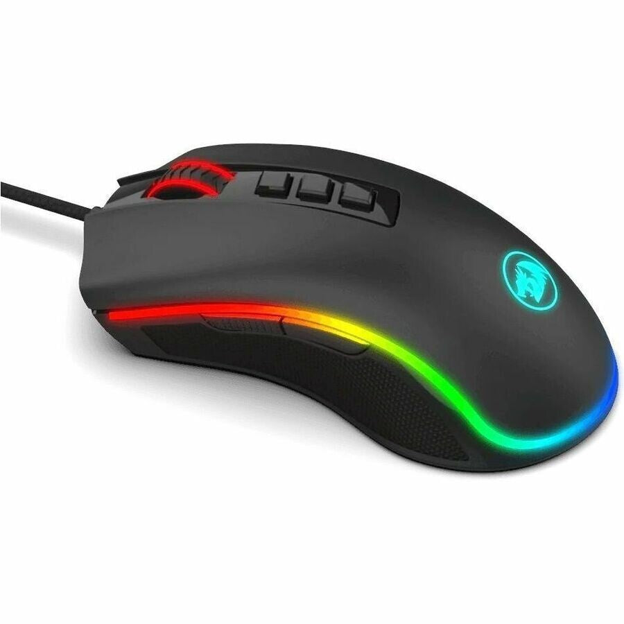 Redragon M711 Cobra Gaming Mouse Optical - Cable - Black - USB 3.0 - 10000 dpi