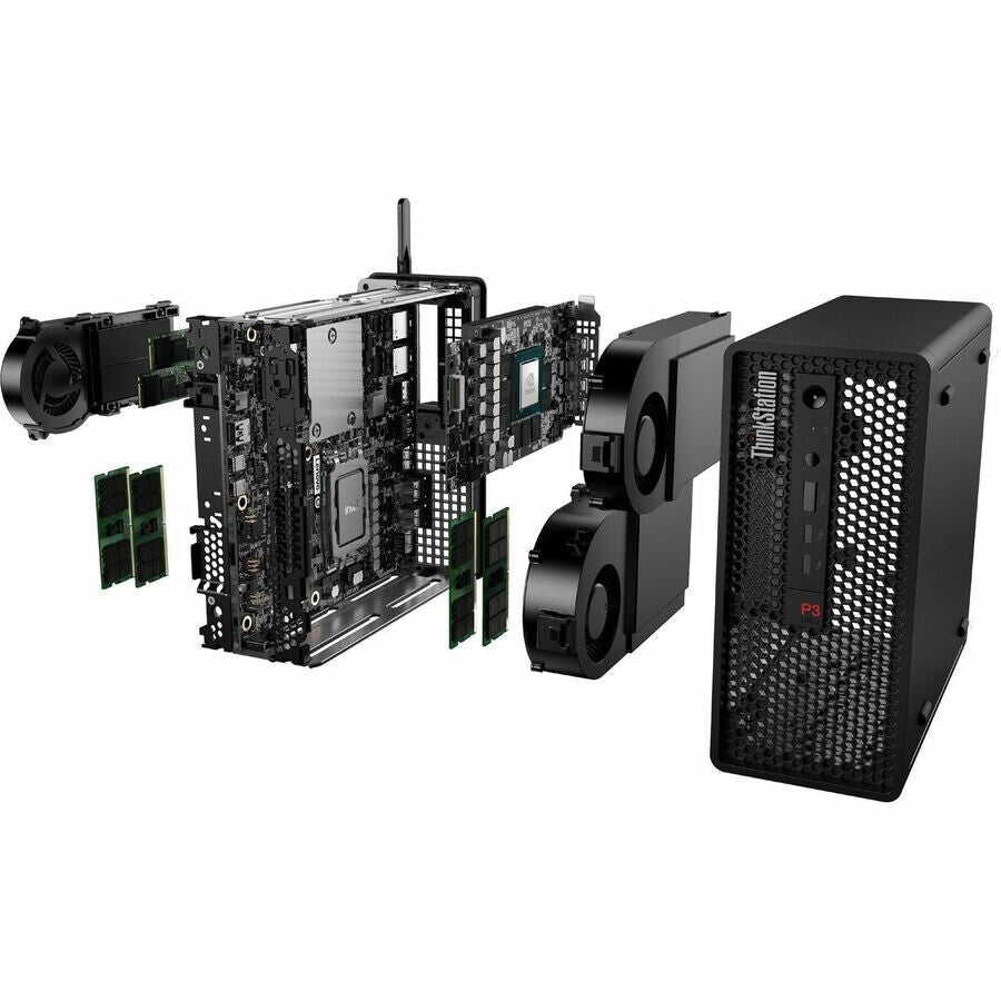 Lenovo 30HA006UUS ThinkStation P3 Core i9-14900K 64GB 2TB W680 2.5G-ETH DP W11P