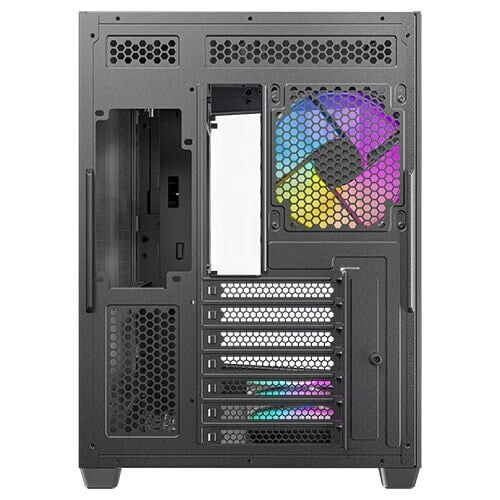 Antec C5 ARGB, 7 x 120mm ARGB PWM Fans Included, Up to 10 Fans Simultaneously