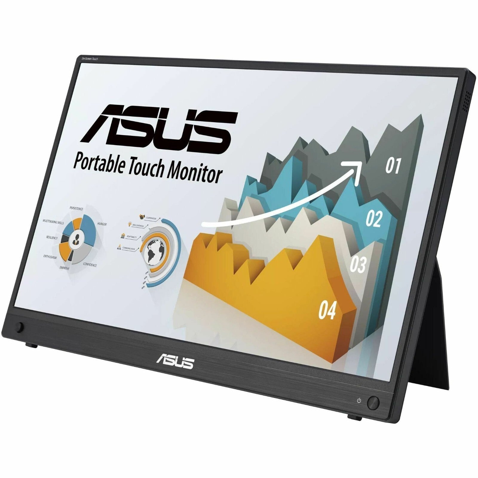 Asus MB16AMTR ZenScreen 16" Class LCD Touchscreen Monitor 1920 x 1080 - Full HD