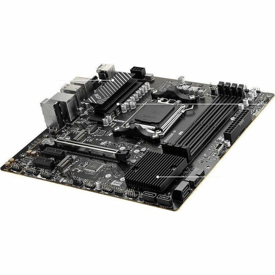 MSI B650MP AMD B650 AM5 4xDDR5 2.5-ETH HDI- DP SATA RAID Gaming mATX Motherboard