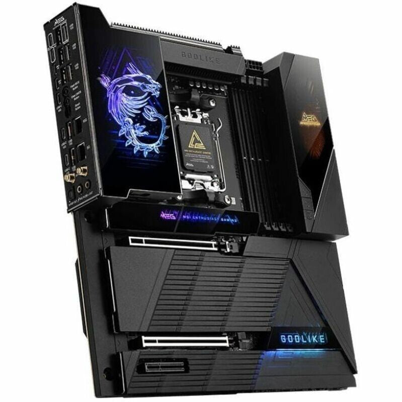 MSI X87EGODLIKE X870E MEG Godlike AM5 Ryzen 7 8 9 4xDDR5 DP M.2 SATA 10G-LAN MBD