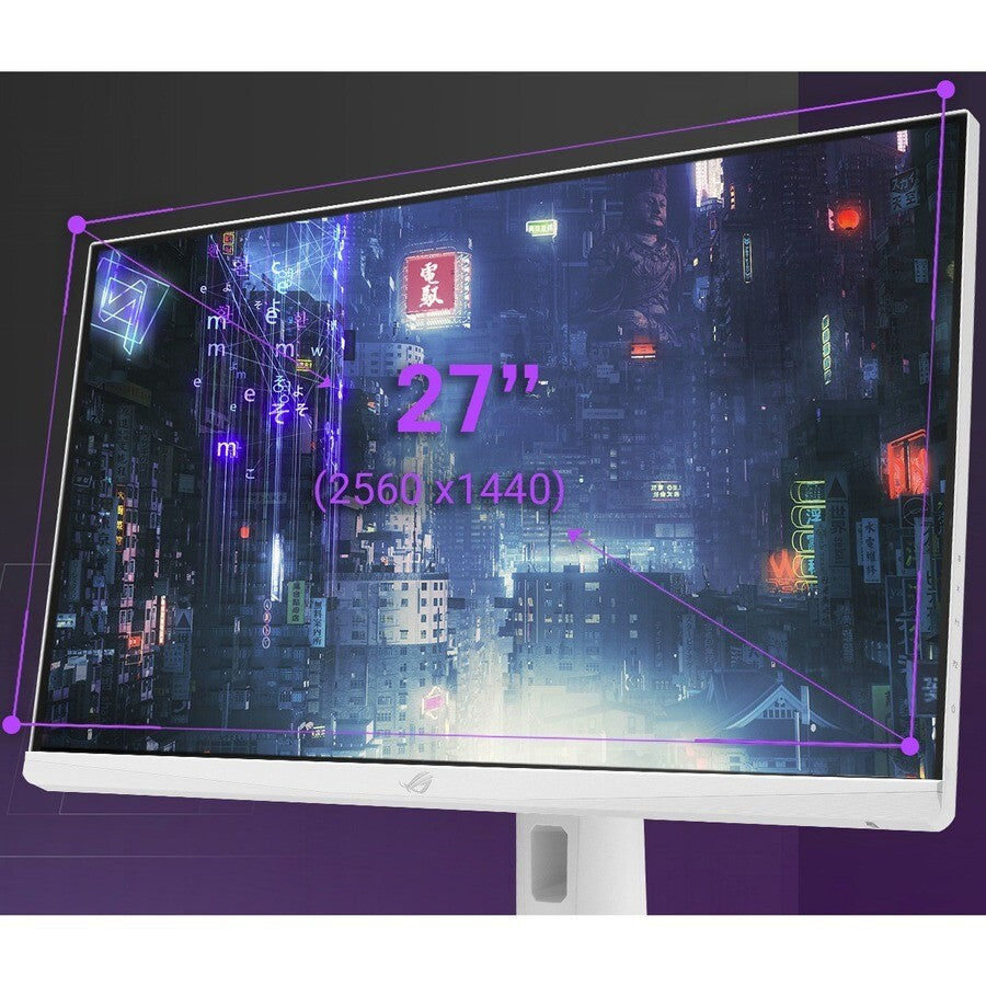 Asus XG27AQ-W ROG Strix 27" Class WQHD Gaming LCD Monitor 16:9 - 400 Nit - 1 ms