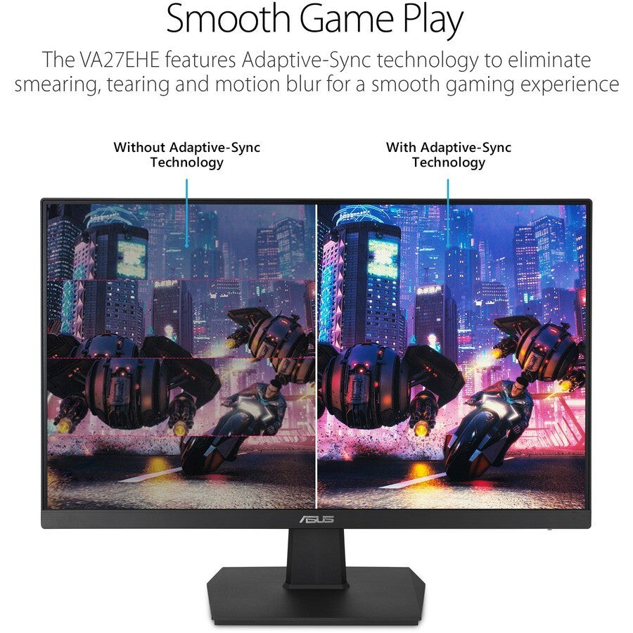Asus VA27EHE 27" Class Full HD Gaming LCD Monitor 16:9 - Adaptive Sync - 250 Nit