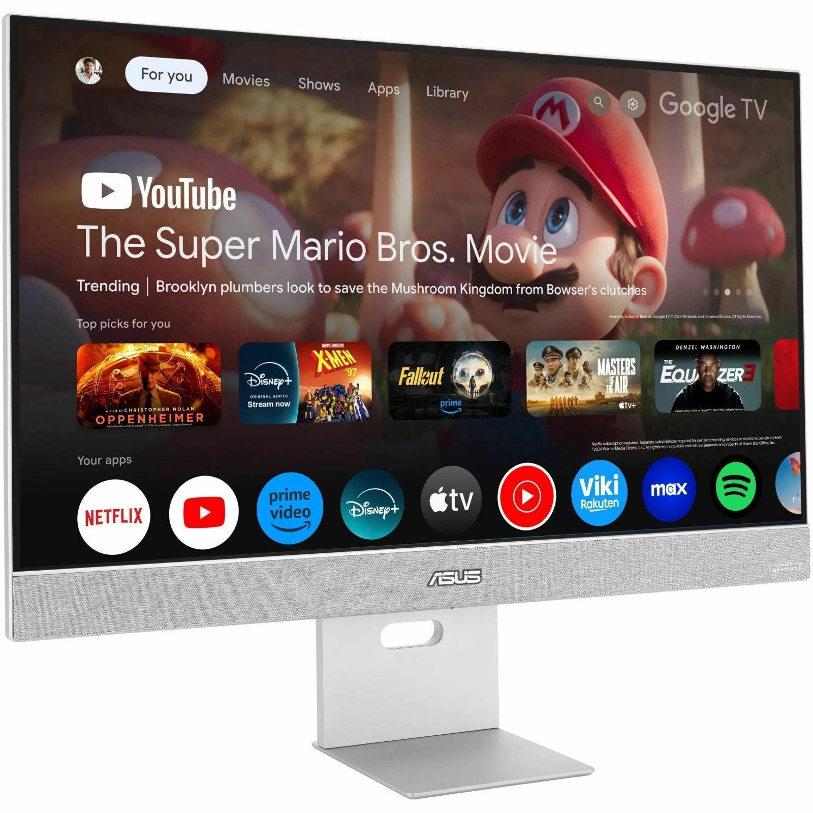 Asus MS27UC ZenScreen 27" Class 4K UHD Smart LED Monitor - 16:9 - 400 Nit - 5 m