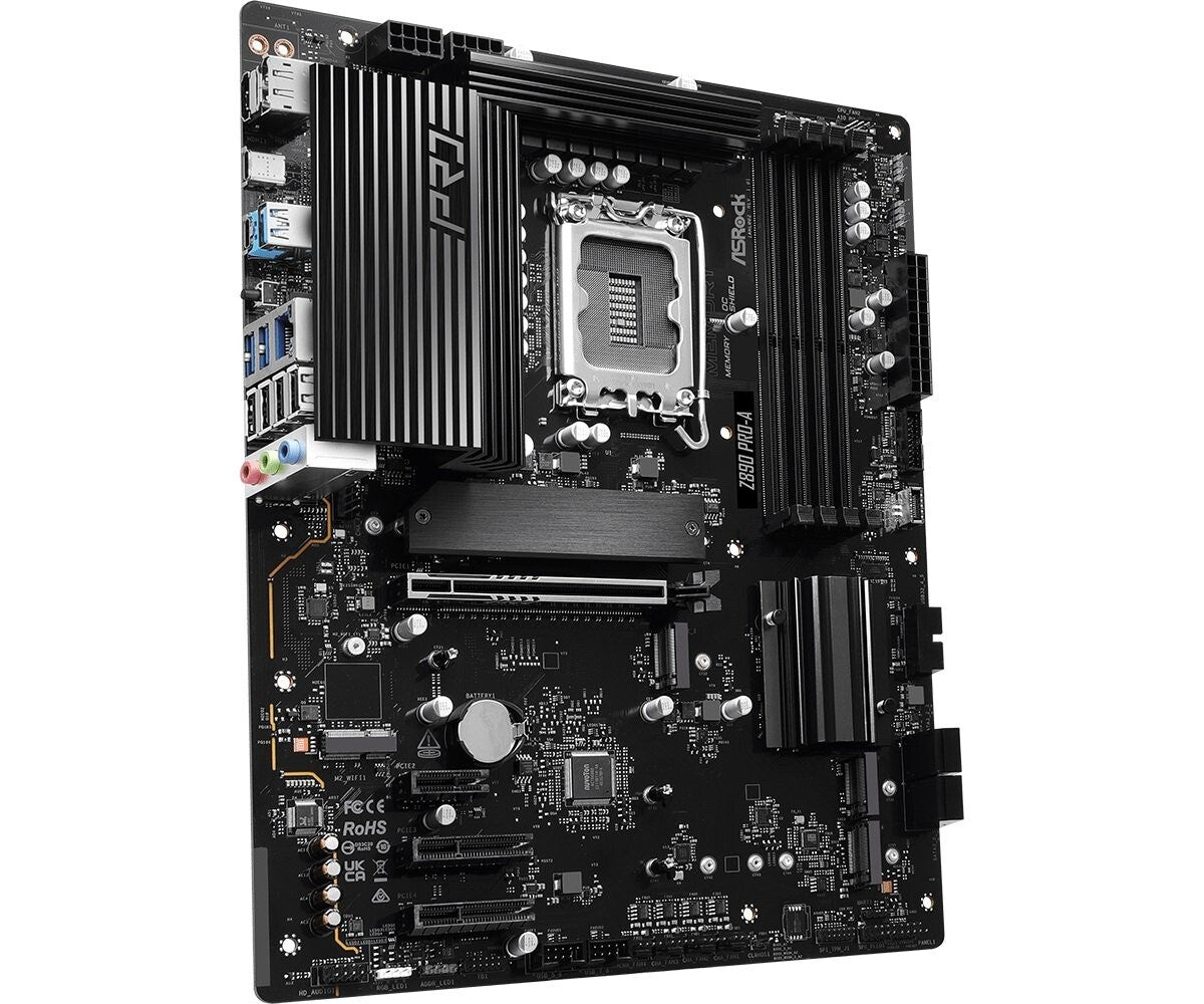 ASRock Z890 PRO-A LGA1851RL-ILM/ Intel Z890/ DDR5/ SATA3/ USB 3.2/ M.2/ ATX MB
