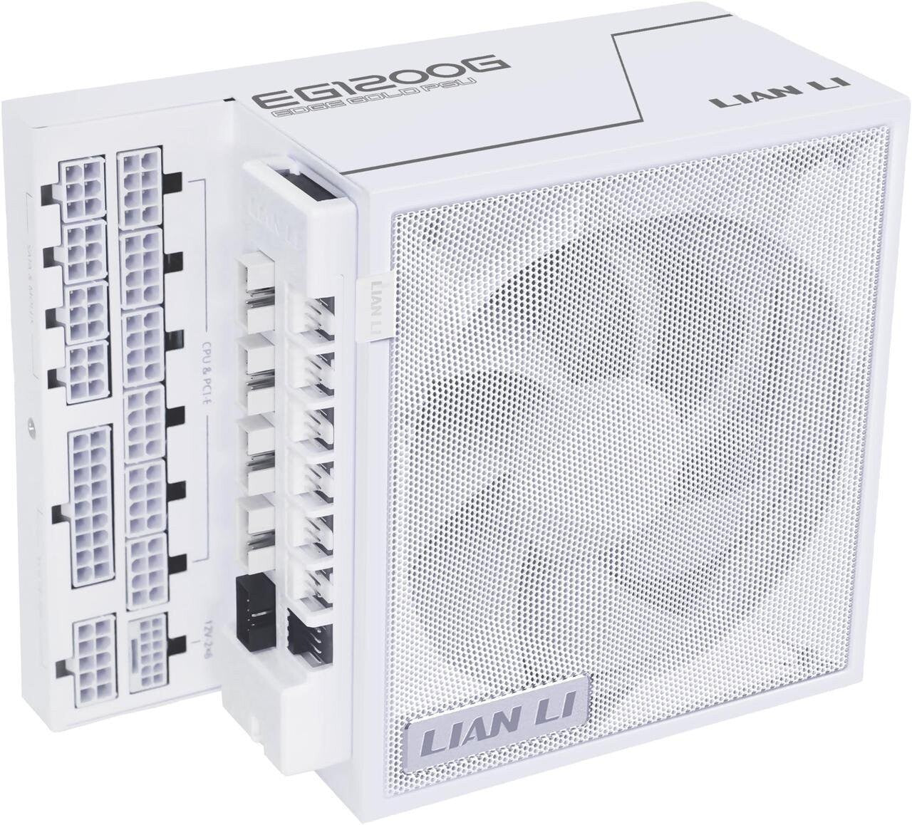 Lian Li EG1200G.WH Edge Gold Series 1200W Full Modular Power Supply - White