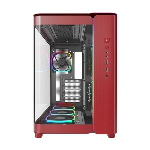 MONTECH KING 95 PRO (RD).US KING 95 PRO - Mid tower - ATX - windowed side panel