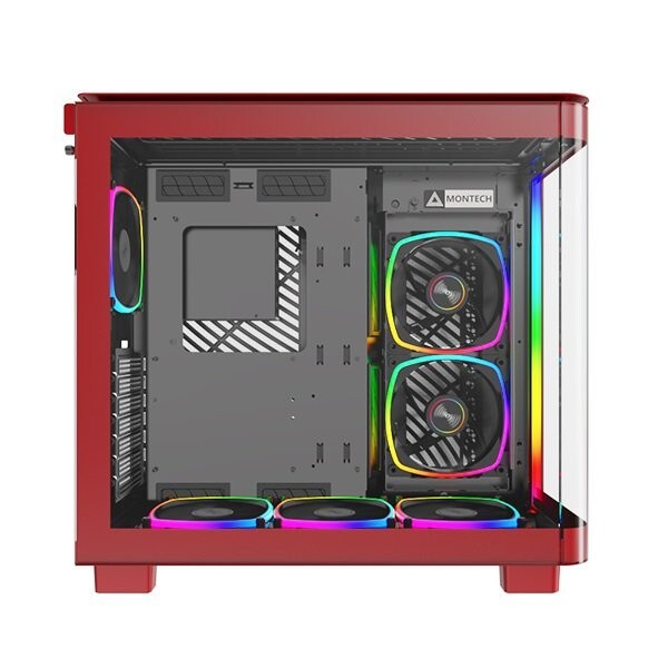 MONTECH KING 95 PRO (RD).US KING 95 PRO - Mid tower - ATX - windowed side panel
