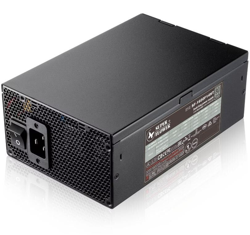 Super Flower SF-1600F14HT ATX 3.1 Leadex Titanium 1600W 80+ Titanium, ATX 3.1