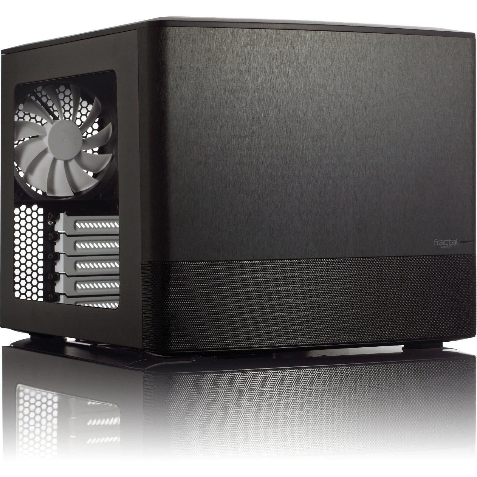 Fractal Design FD-CA-NODE-804-BL-W Node 804 Computer Case - Cube - Aluminum