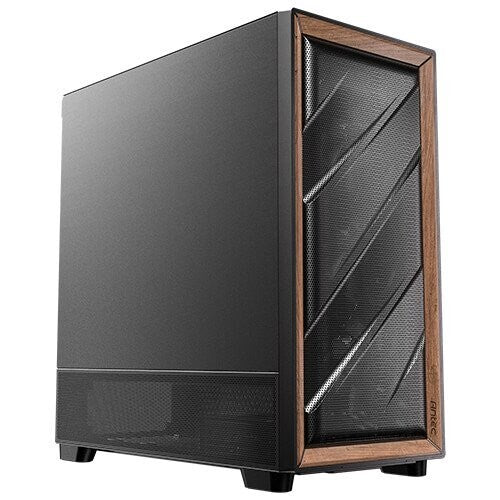Antec FLUX SE, Sound-Dampening Side Panels, 5 x PWM Fans Included, Front Panel