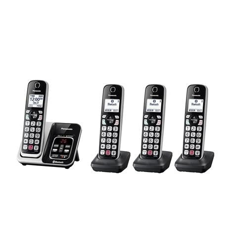 Panasonic KX-TGD864S 4 Handset Link2Cell Cordless Phone