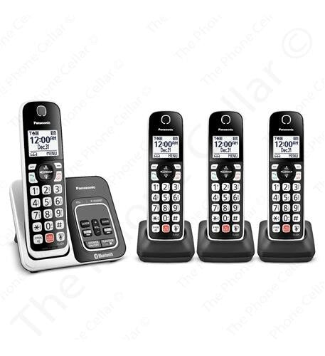 Panasonic KX-TGD864S 4 Handset Link2Cell Cordless Phone