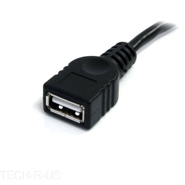 StarTech USBEXTAA10BK 10 ft (120") Black USB 2.0 Extension Cable A to A - M/F