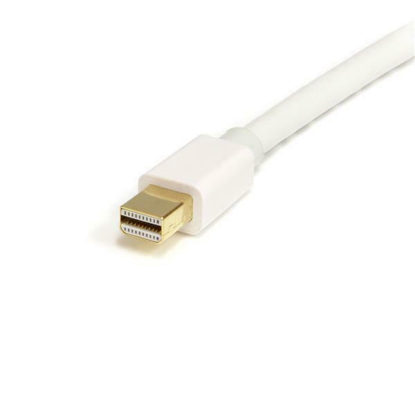 StarTech MDP2DPMM3MW 3m (10 ft) White Mini DisplayPort? to DisplayPort 1.2