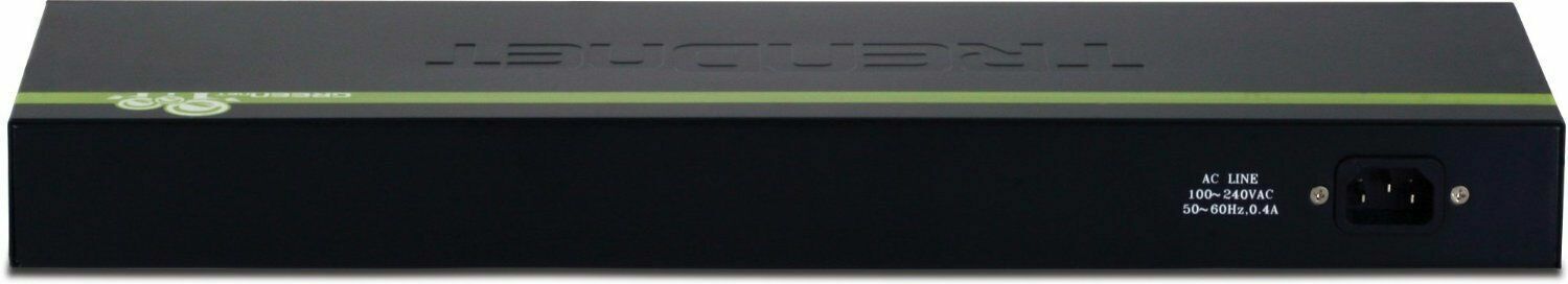 TRENDnet TE100-S16g 16-Port 10/100Mbps GREENnet Metal Unmanaged Ethernet Switch