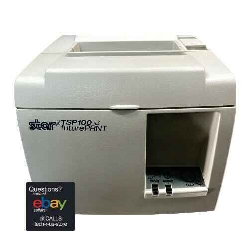 Star Micronics 39463710 TSP143L Receipt Thermal Printer Auto-Cut LAN Ethernet