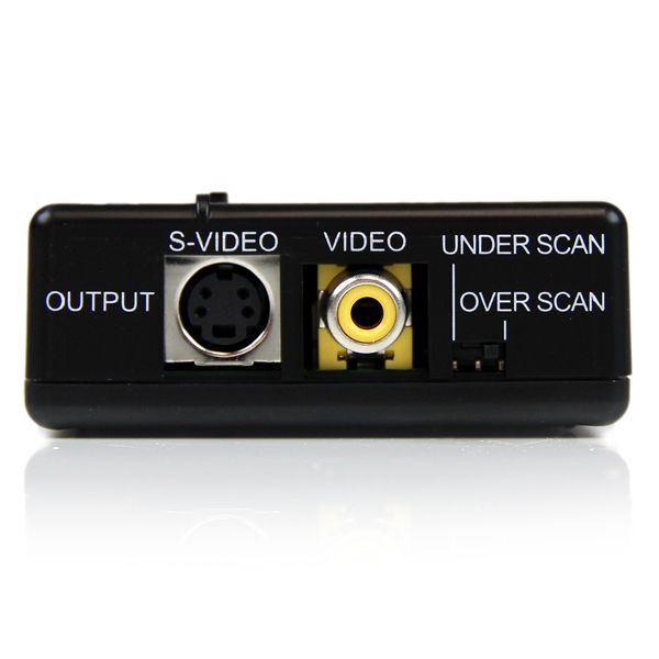 StarTech VGA2VID High Resolution VGA to Composite (RCA) or S-Video Converter