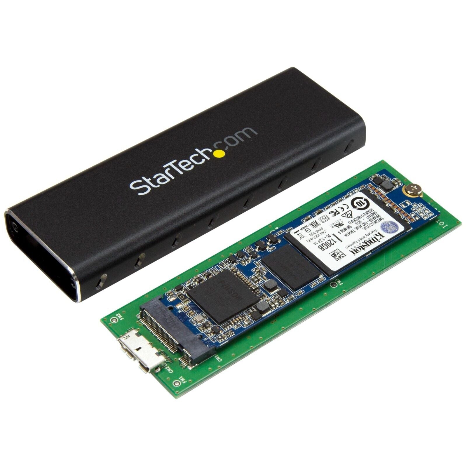 StarTech SM2NGFFMBU33 M.2 SSD Enclosure for M.2 SATA SSDs - USB 3.0 (5Gbps)
