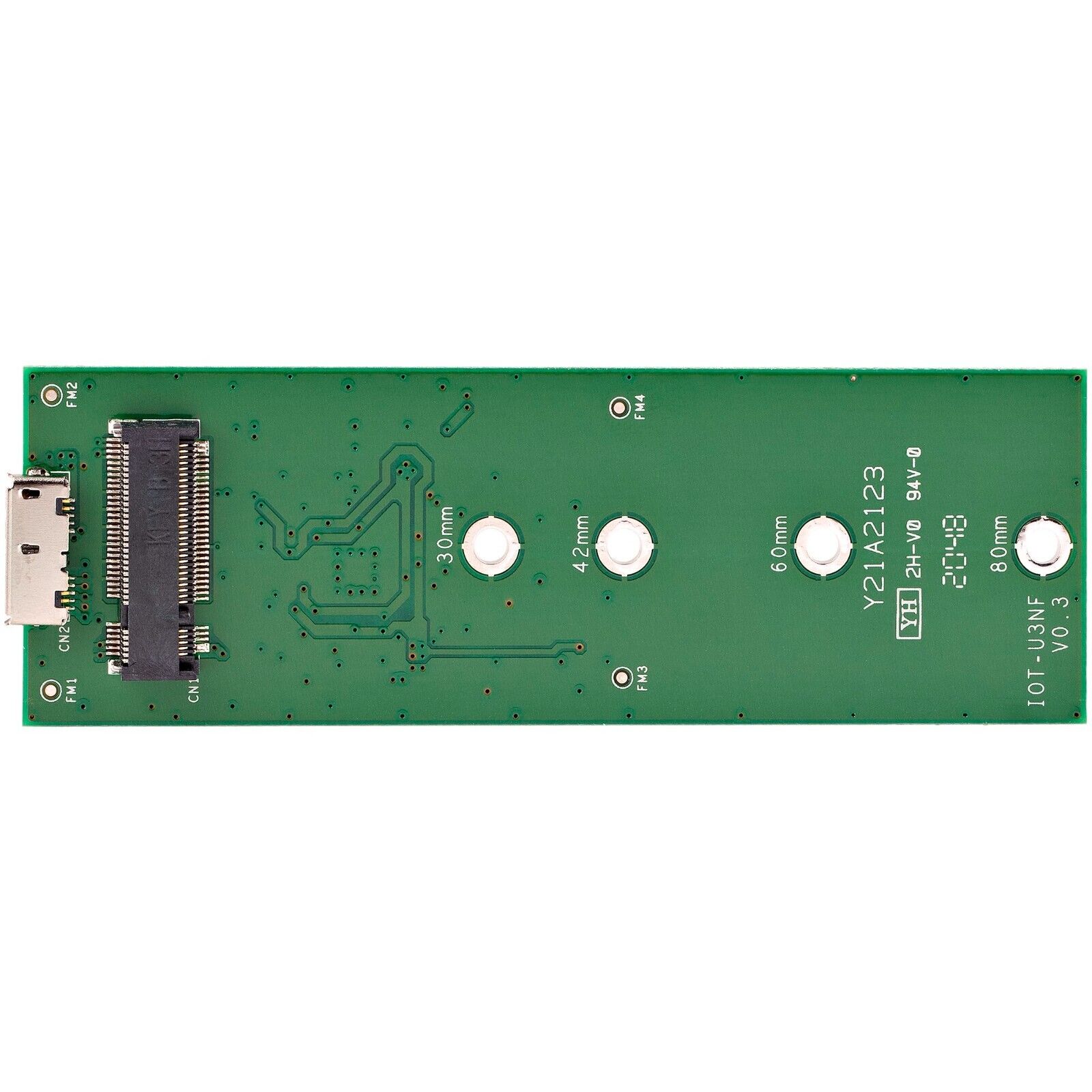 StarTech SM2NGFFMBU33 M.2 SSD Enclosure for M.2 SATA SSDs - USB 3.0 (5Gbps)