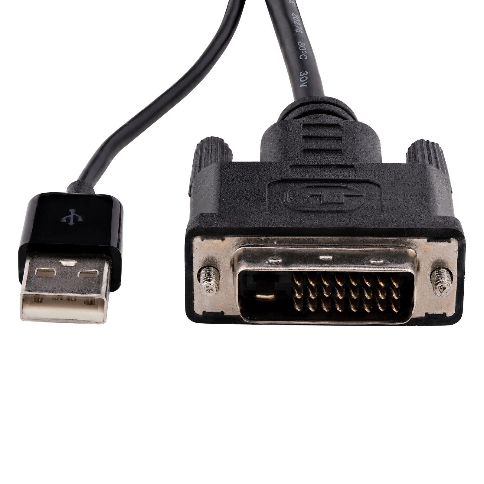 StarTech DVI2DP2 DVI to DisplayPort Adapter with USB Power - DVI-D to DP Video