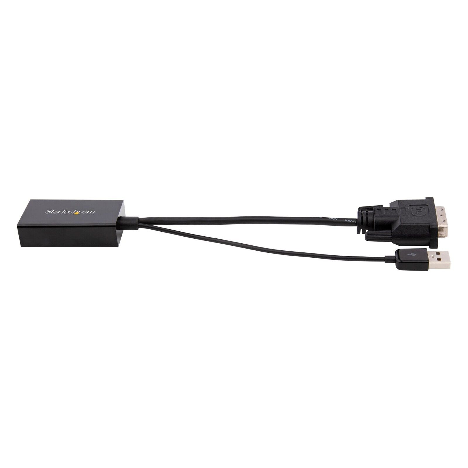 StarTech DVI2DP2 DVI to DisplayPort Adapter with USB Power - DVI-D to DP Video