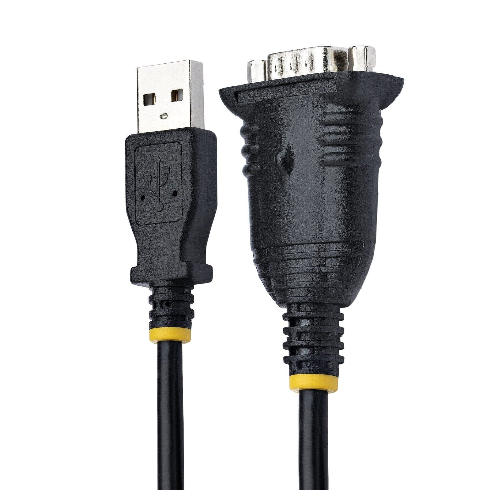 StarTech 1P3FP-USB-SERIAL 3ft (1m) USB to Serial Cable, DB9 Male RS232 to USB