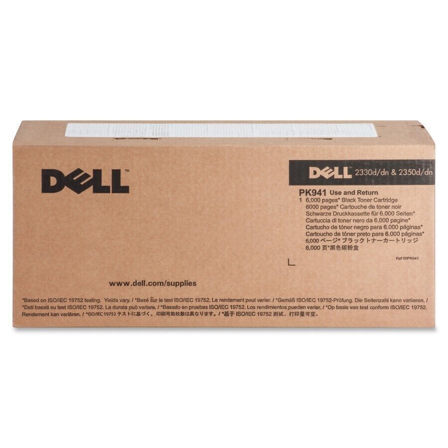 Dell PK941 Original Toner Cartridge - Laser - High Yield - 6000 Pages - Black