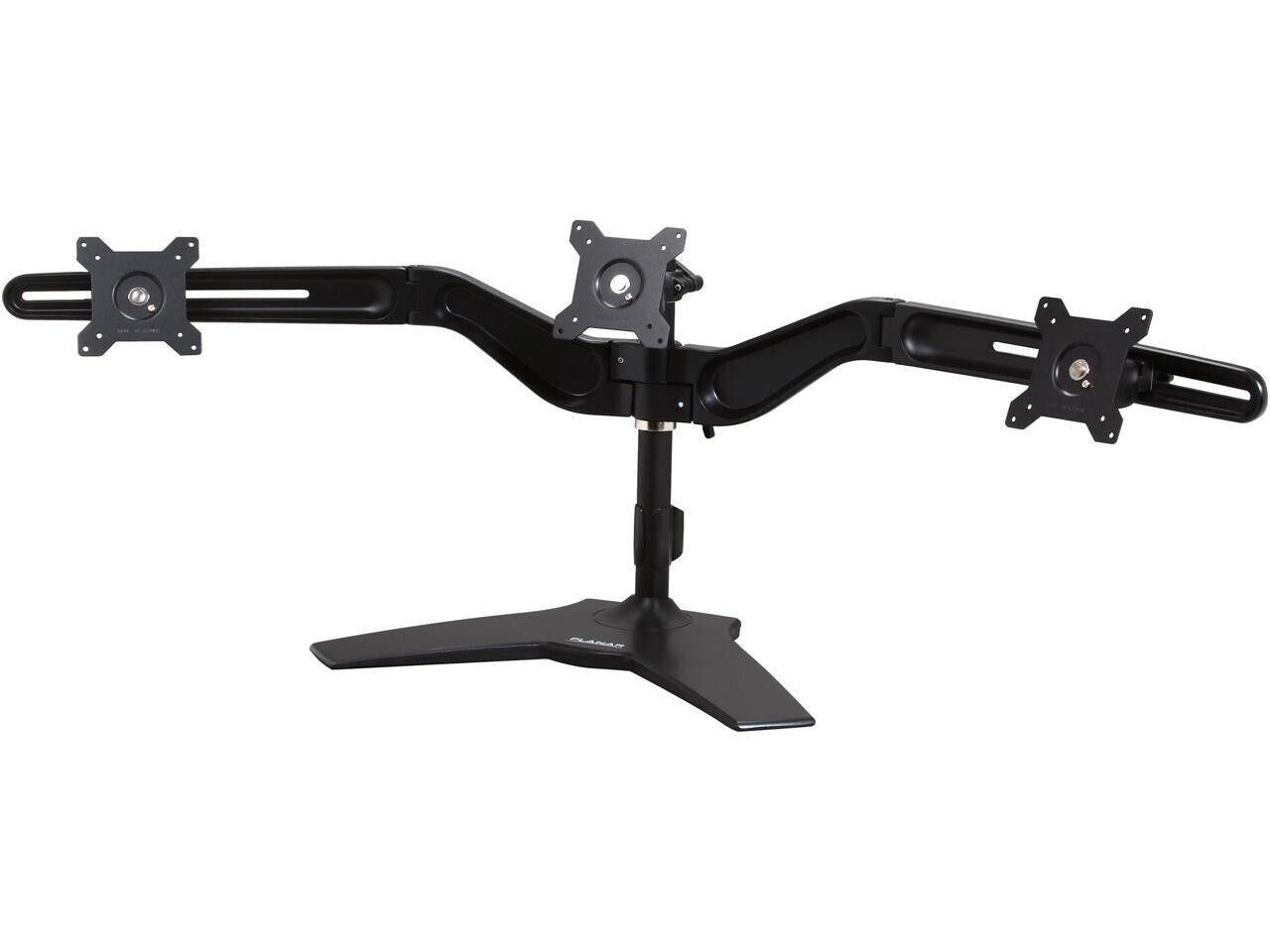 Planar 997-6035-00 Triple Monitor Stand - 17" to 24" Screen Support - 58.20 l