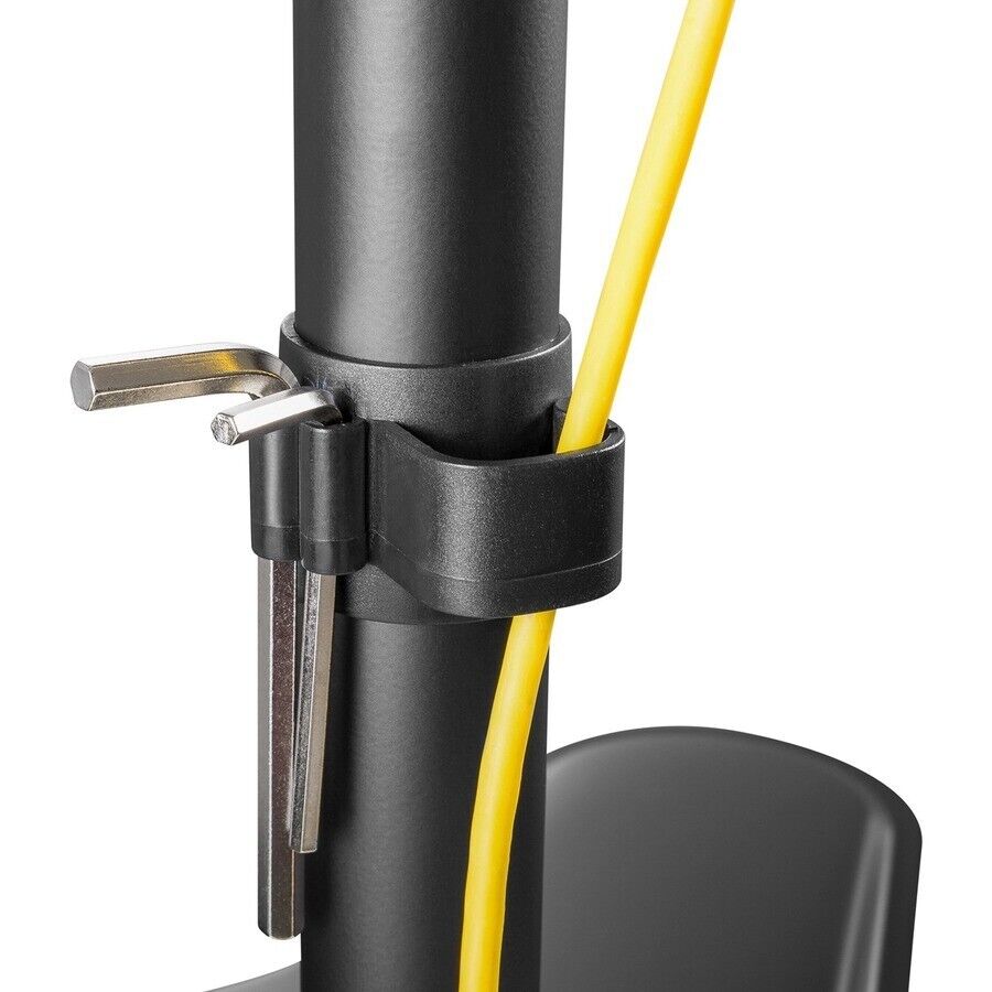V7 DS1FSDS Monitor Stand - Up to 27" Screen Support - 34.83 lb Load Capacity