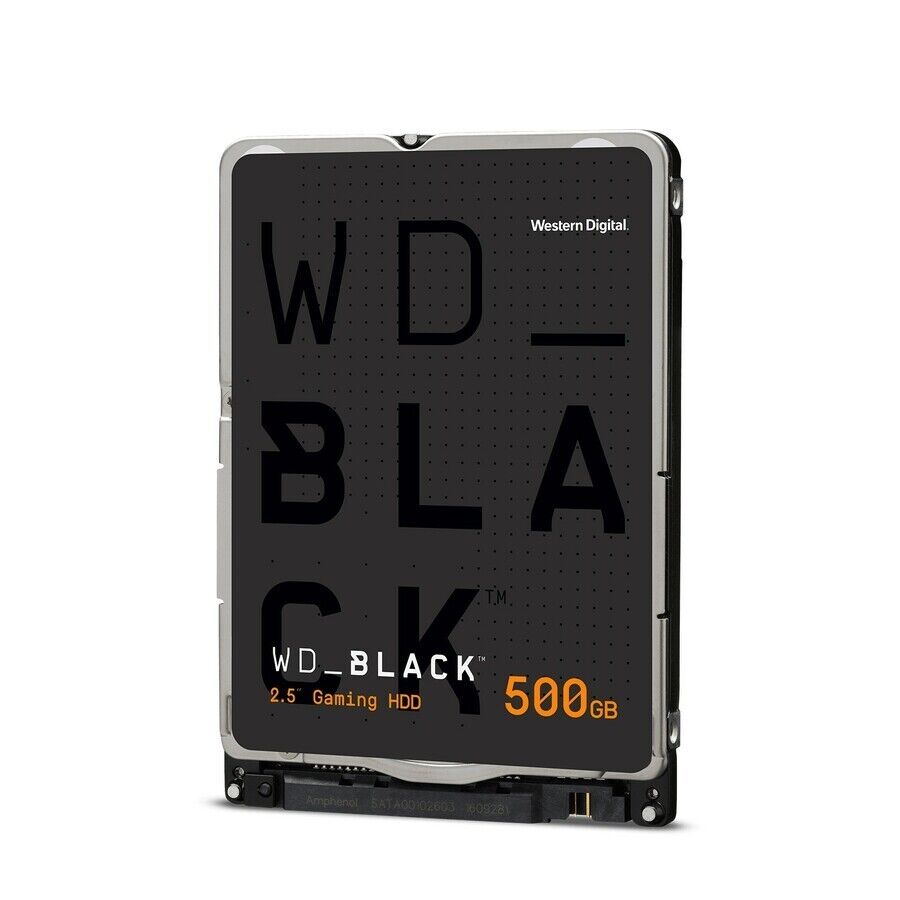 WD WD5000LPSX Black 500 GB Hard Drive - 2.5" Internal - SATA (SATA/600) 7200rpm