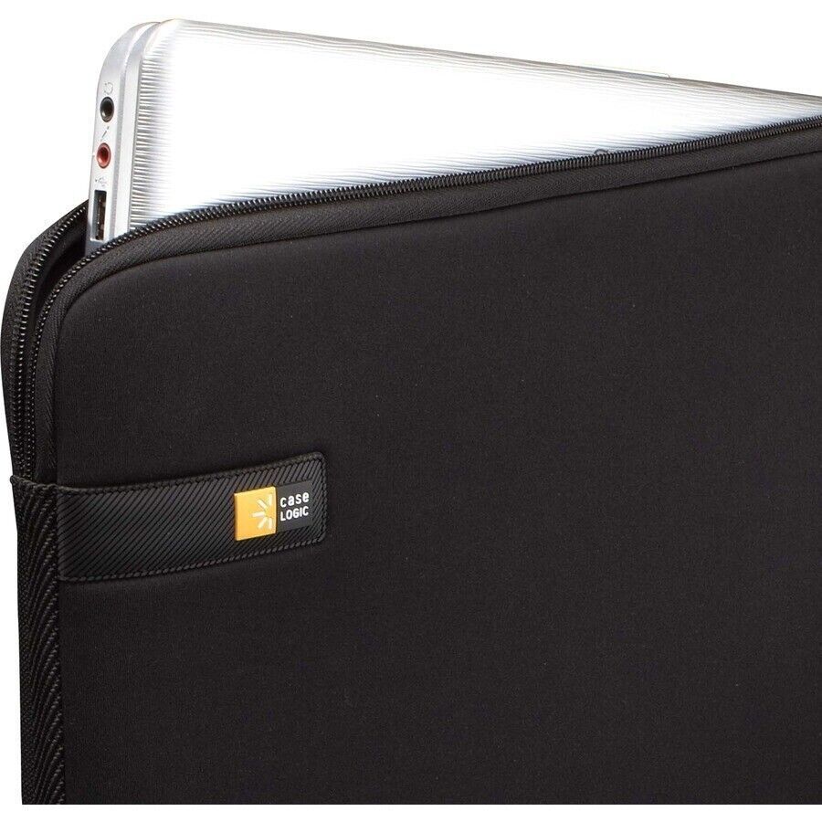 Case Logic 3201354 LAPS-114 14" Chrome Mac Notebook Polyester Sleeve CASE BLACK