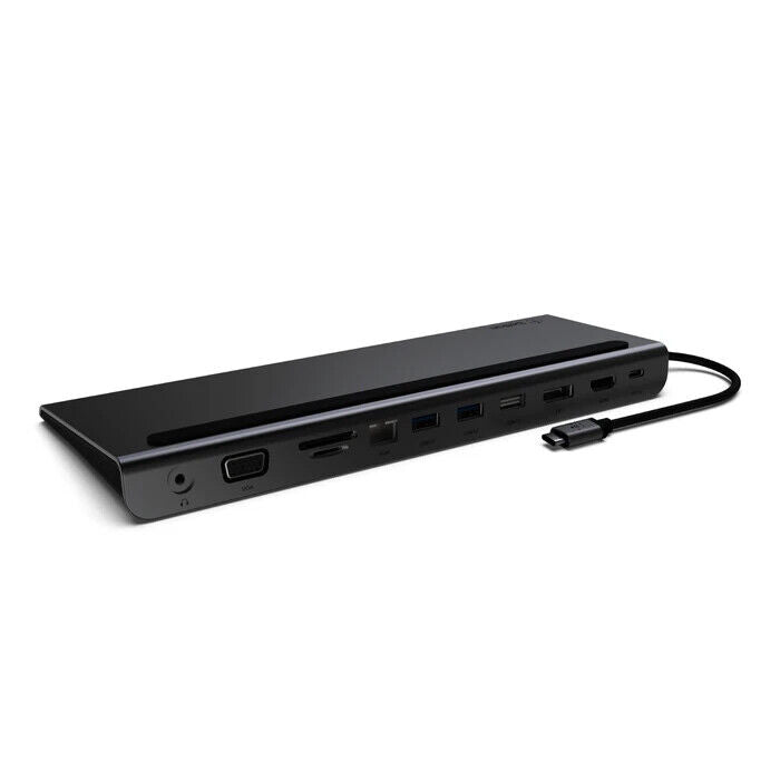 Belkin INC004BTSGY Univsersal USB-C 11-in-1 Multiport Dock - Laptop Docking