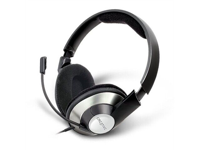 Creative Labs 51EF0390AA001 Headset HS-620 ChatMax 40mm 102dB mW Black Retail