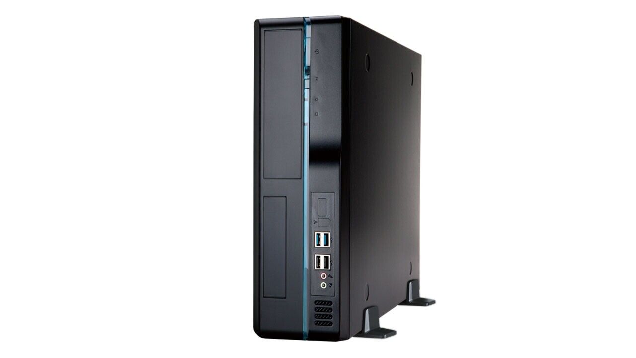 In-Win BL631.FF300TB3F Case In-WmATX Slim Desktop 300W 1 1 (2) Bays USB3.0 Black