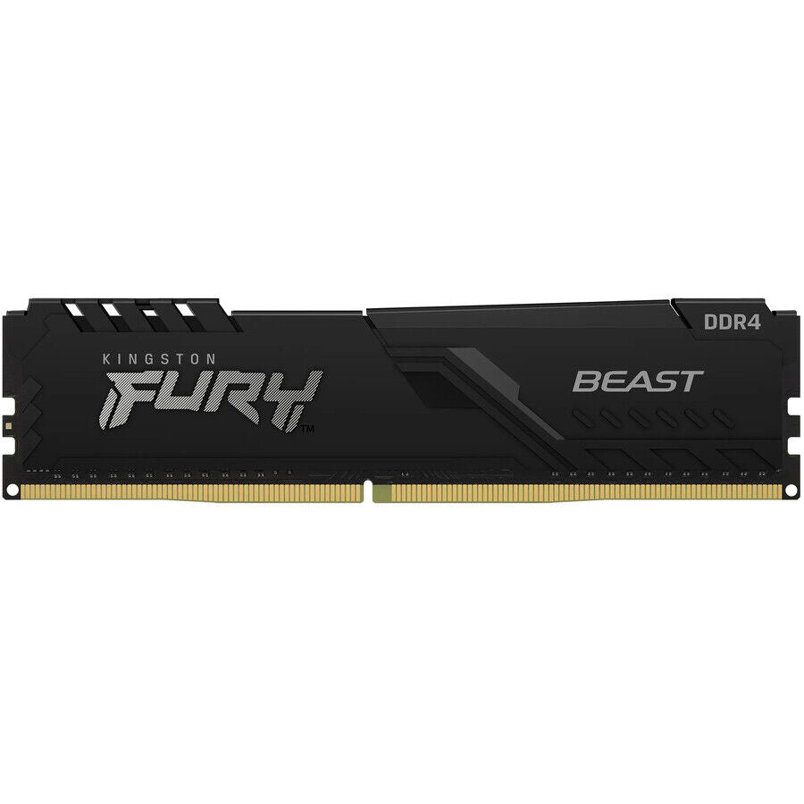 Kingston KF432C16BB/16 Memory 16GB 3200MHz DDR4 CL16 DIMM FURY Beast Black