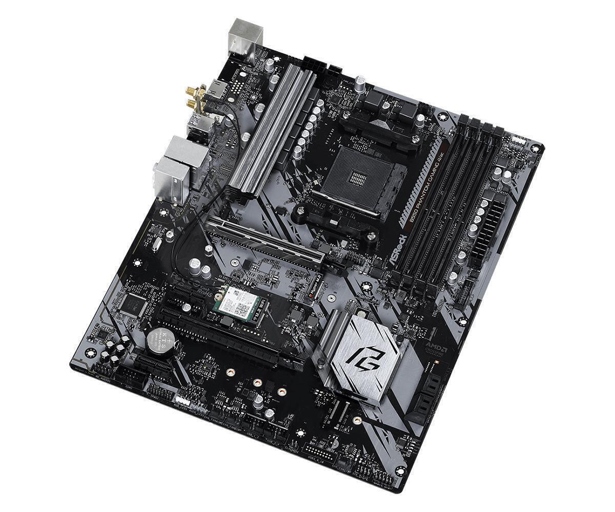 ASRock B550 PHANTOM GAMING 4 AMD AM4 Ryzen 128GB DDR4 mATX M.2 HDI- WiFi Retail