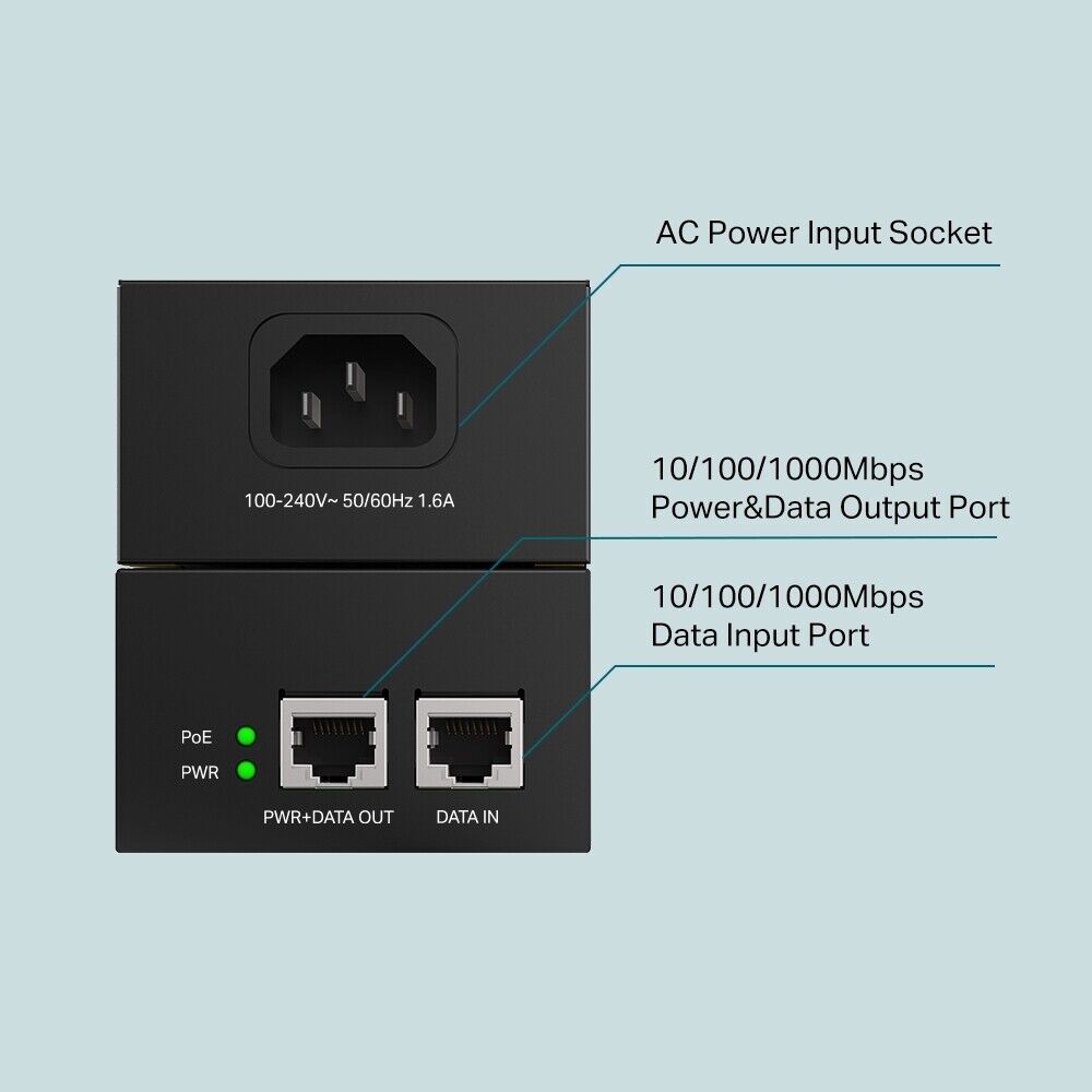 TP-Link TL-POE170S Network PoE++ Injector Retail