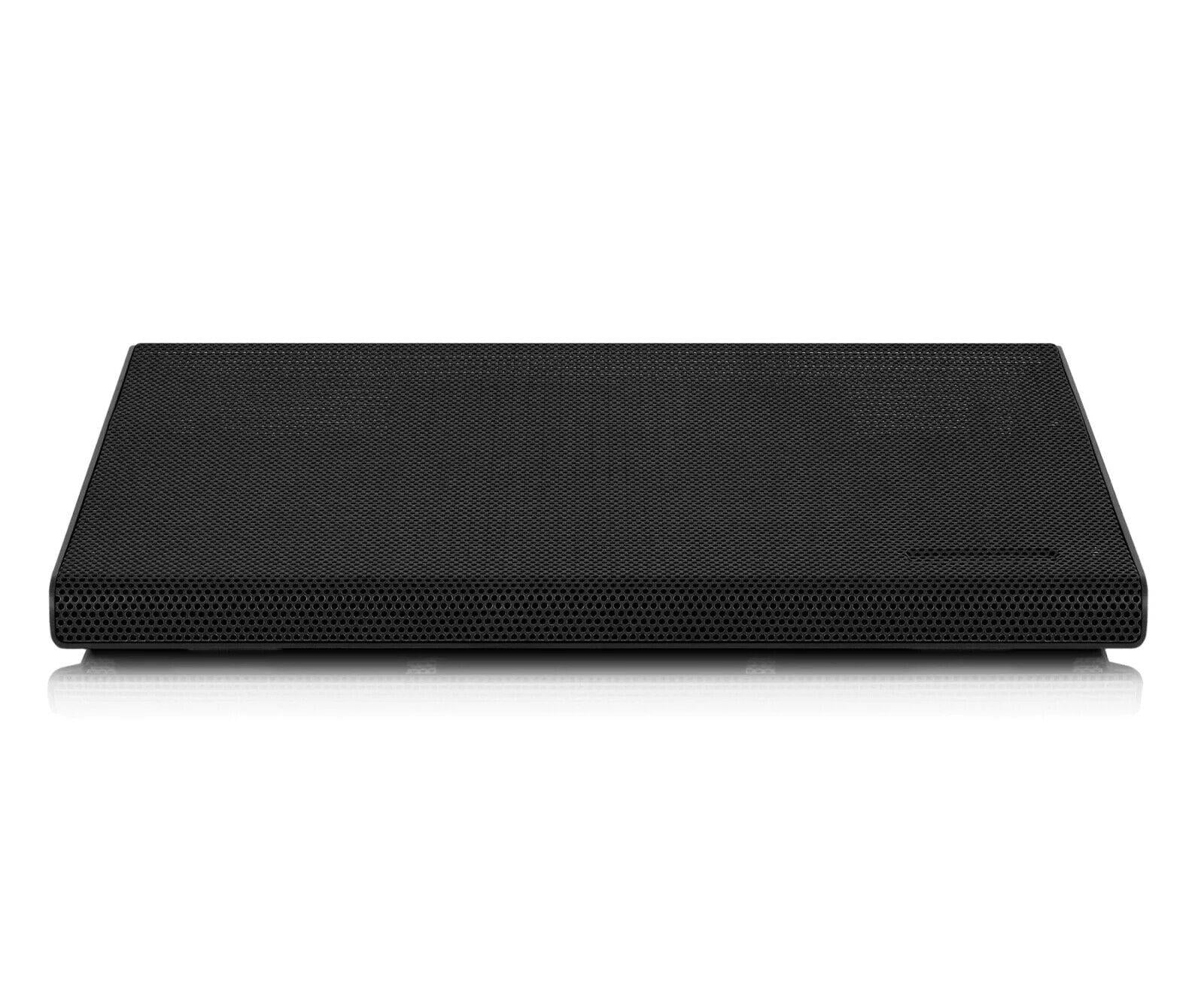 Aluratek ACP01FB Slim Laptop Notebook Dual 800rpm Fan Cooling USB Pad up to 17"