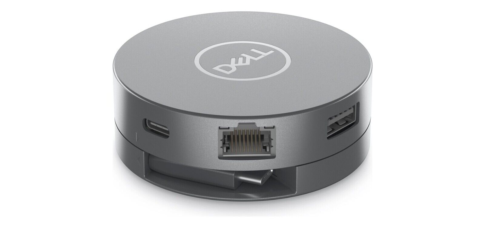 Dell DELL-DA305U 6-in-1 MultiPort Adapter USB-C USB-A DP HDI- RJ45 GRAY Portable