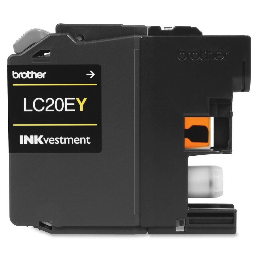 Brother INKvestment LC20EY Super High Yield YELLOW Ink Cartridge up to 1200 Page
