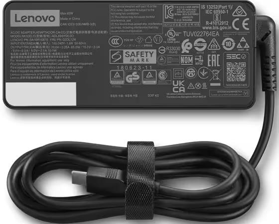 Lenovo GX20P92530 USB-C 65W Original Replacement AC Power Adapter 5V DC
