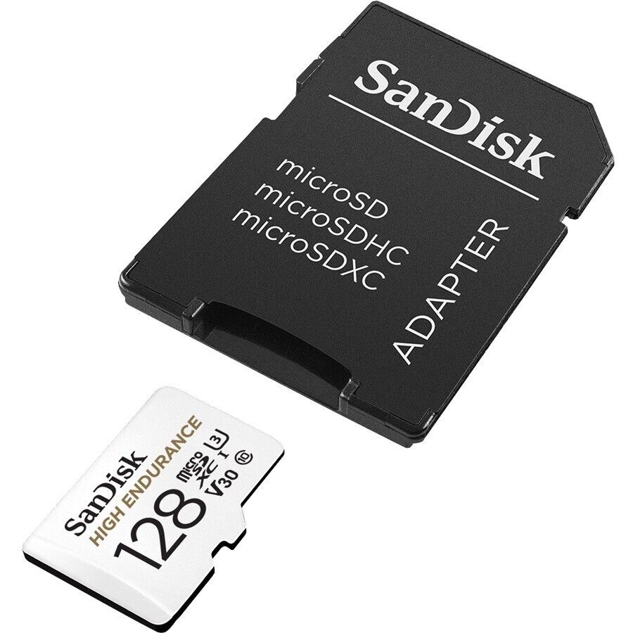SanDisk SDSQQNR-128G-AN6IA High Endurance 128GB SD microSD HC I V30 C10 100mb/s