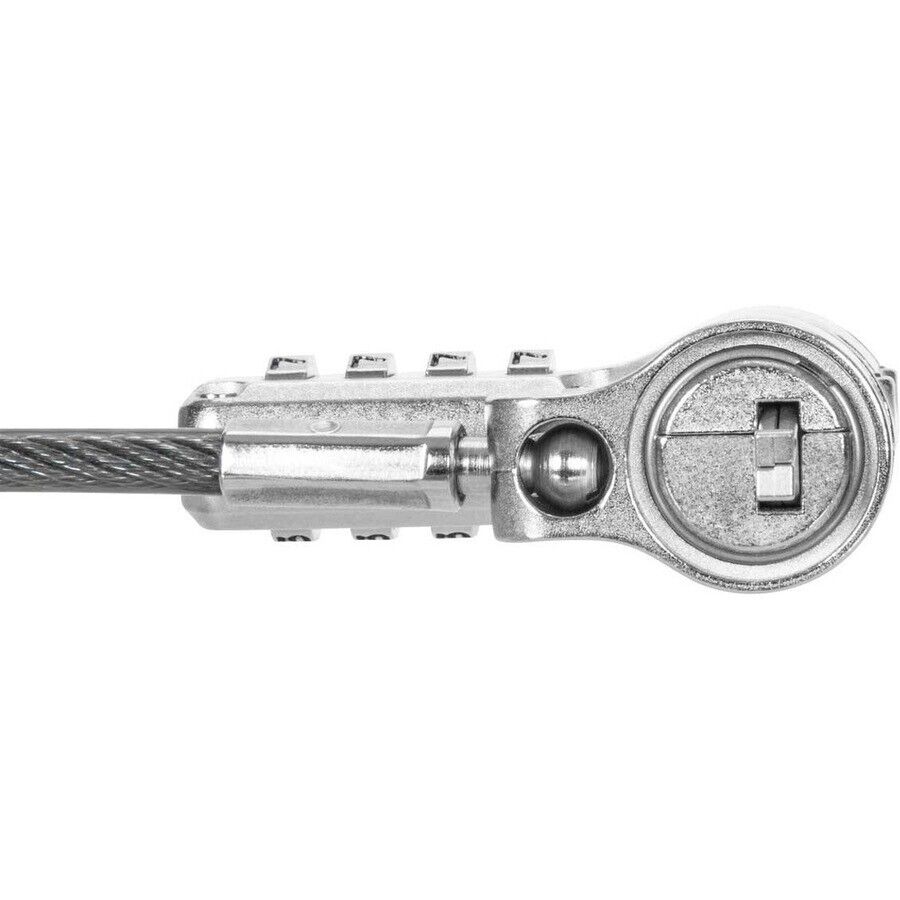 Targus ASP96RGLX 6.5FT DEFCON Universal 40 Digit T-Bar Combination Lock Silver